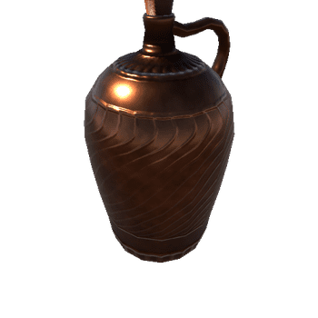 large copper jug